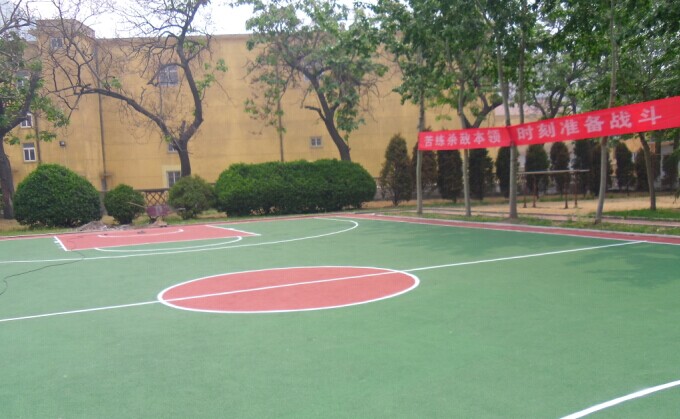 海軍91492部隊蒙古路軍分區籃球場地